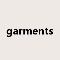 garments是什么意思