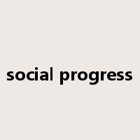 social progress是什么意思