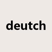 deutch是什么意思