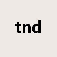 tnd是什么意思