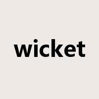wicket是什么意思