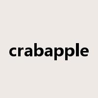 crabapple是什么意思