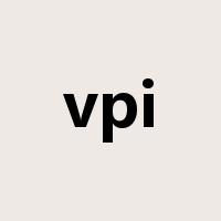 vpi是什么意思