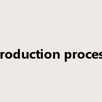 production process是什么意思