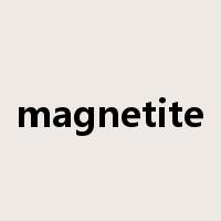 magnetite是什么意思