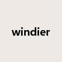 windier是什么意思
