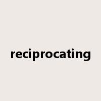 reciprocating是什么意思