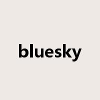 bluesky是什么意思
