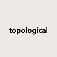 topological是什么意思