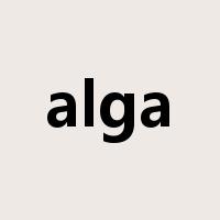 alga是什么意思