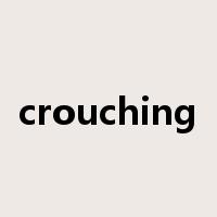 crouching是什么意思