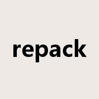 repack是什么意思