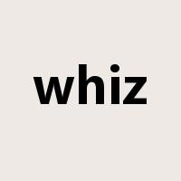 whiz是什么意思