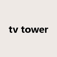 tv tower是什么意思
