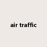 air traffic是什么意思