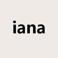 iana是什么意思