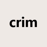 crim是什么意思