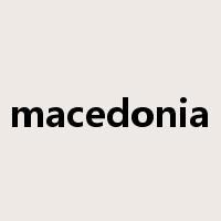 macedonia是什么意思