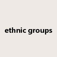 ethnic groups是什么意思