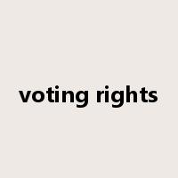 voting rights是什么意思