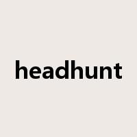 headhunt是什么意思