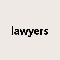 lawyers是什么意思