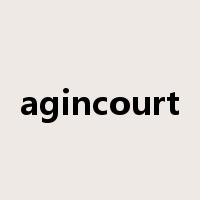agincourt是什么意思