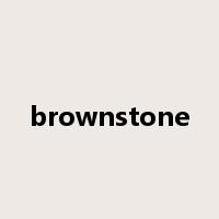 brownstone是什么意思