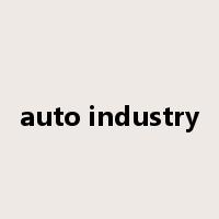 auto industry是什么意思