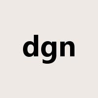 dgn是什么意思