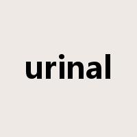 urinal是什么意思