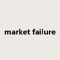 market failure是什么意思