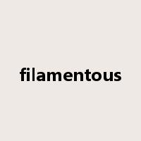 filamentous是什么意思