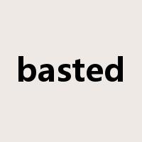 basted是什么意思