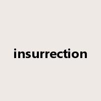 insurrection是什么意思