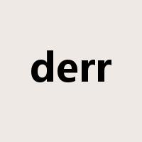derr是什么意思