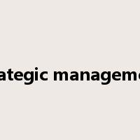 strategic management是什么意思