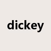 dickey是什么意思