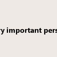 very important person是什么意思