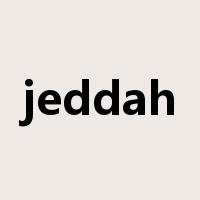 jeddah是什么意思