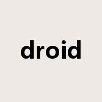 droid是什么意思