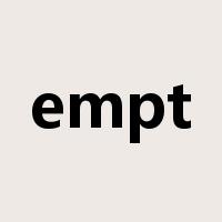 empt是什么意思