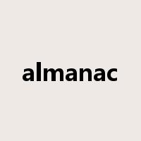 almanac是什么意思