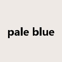 pale blue是什么意思