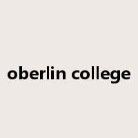 oberlin college是什么意思