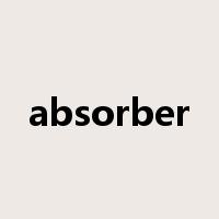 absorber是什么意思