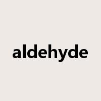 aldehyde是什么意思