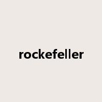 rockefeller是什么意思