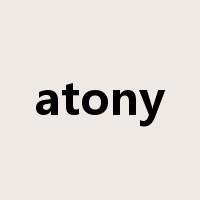 atony是什么意思