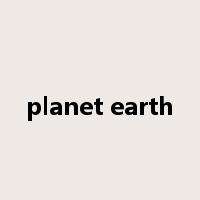 planet earth是什么意思